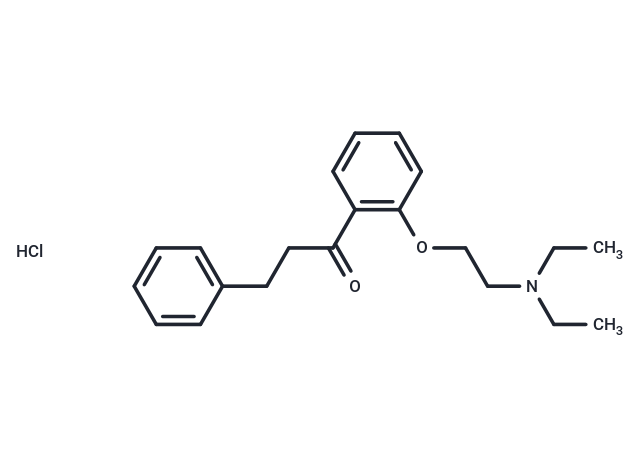 化合物 Etafenone HCl,Etafenone HCl