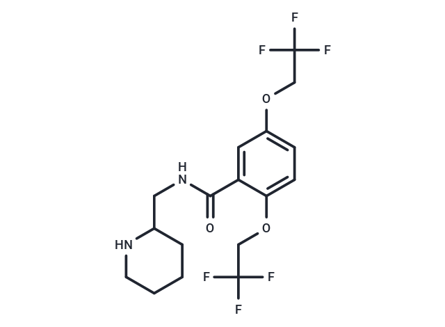 化合物 Flecainide,Flecainide