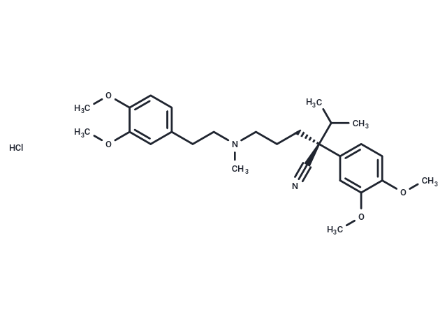 化合物 (S)-Verapamil hydrochloride,(S)-Verapamil hydrochloride