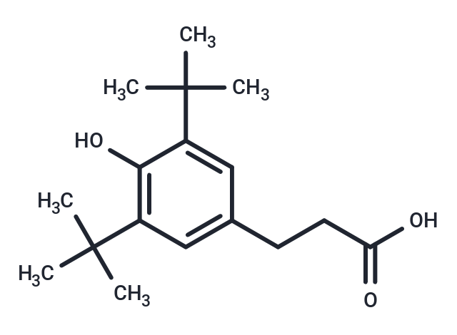 化合物 3-(3,5-Di-tert-butyl-4-hydroxyphenyl)propionic acid,3-(3,5-Di-tert-butyl-4-hydroxyphenyl)propionic acid