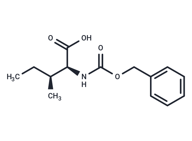 化合物 (2S,3S)-2-(((Benzyloxy)carbonyl)amino)-3-methylpentanoic acid,(2S,3S)-2-(((Benzyloxy)carbonyl)amino)-3-methylpentanoic acid