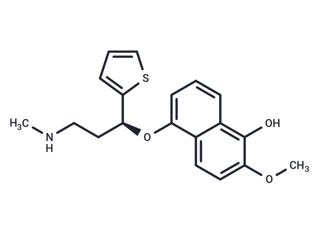 5-hydroxy-6-methoxy (S)-Duloxetine,5-hydroxy-6-methoxy (S)-Duloxetine