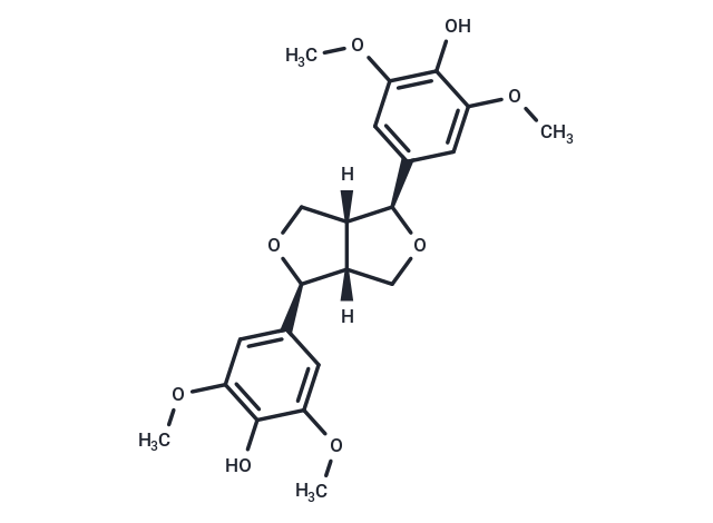 DL-丁香樹脂酚,DL-Syringaresinol