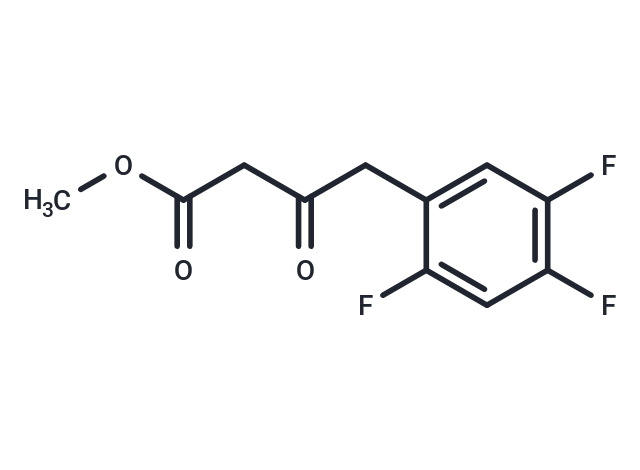 化合物 Methyl 3-oxo-4-(2,4,5-trifluorophenyl)butanoate,Methyl 3-oxo-4-(2,4,5-trifluorophenyl)butanoate