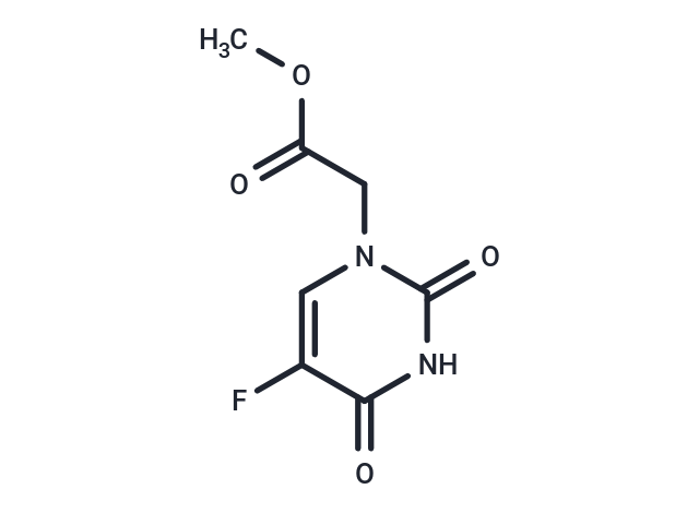 化合物 5-Fluorouracil-1-yl ?acetic acid methyl ester,5-Fluorouracil-1-yl ?acetic acid methyl ester