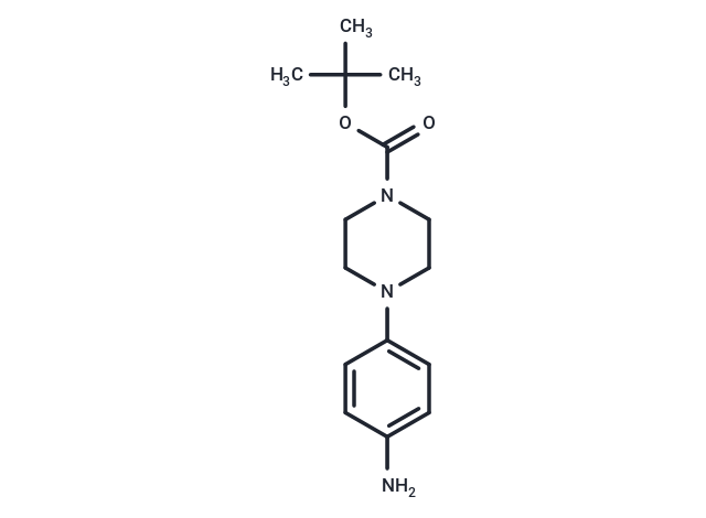 化合物 tert-Butyl 4-(4-aminophenyl)piperazine-1-carboxylate,tert-Butyl 4-(4-aminophenyl)piperazine-1-carboxylate