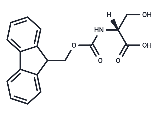 化合物 Fmoc-D-Ser-OH,Fmoc-D-Ser-OH