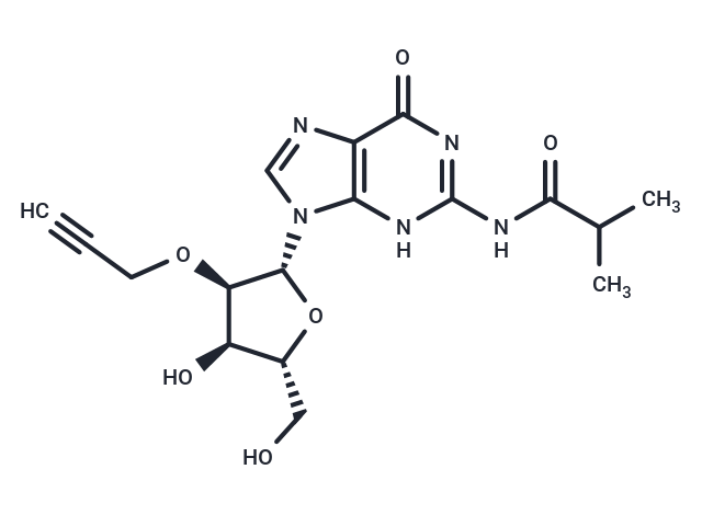 化合物 N2-iso-Butyroyl-2’-O-propargylguanosine,N2-iso-Butyroyl-2’-O-propargylguanosine