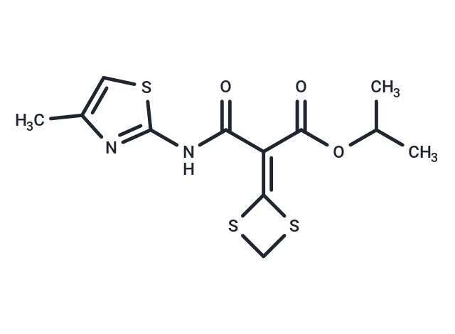 化合物 Mivotilate,Mivotilate