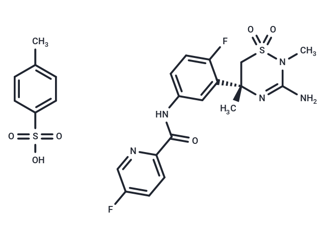 化合物 Verubecestat tosylate,Verubecestat tosylate