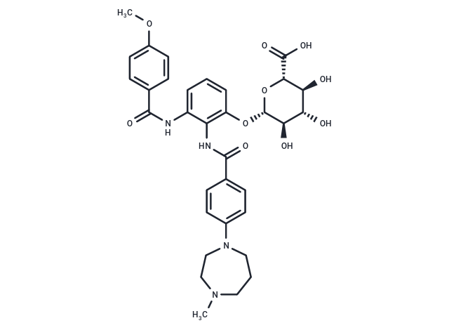 化合物 Darexaban glucuronide,Darexaban glucuronide