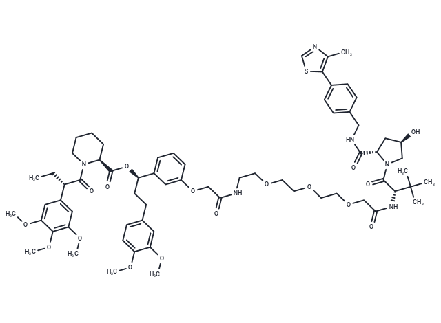 化合物 PROTAC FKBP Degrader-3,PROTAC FKBP Degrader-3