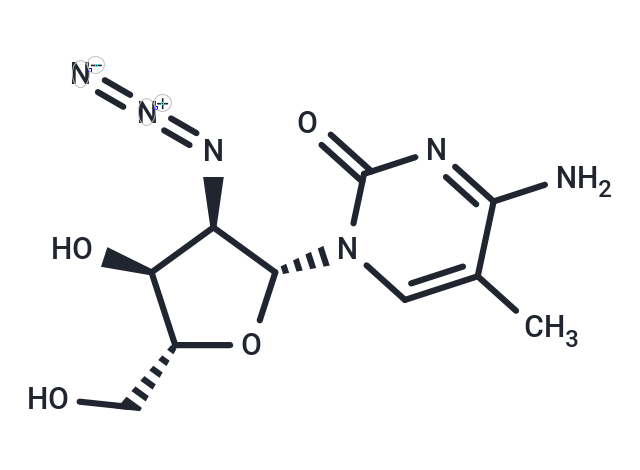 化合物 2’-Azido-2’-deoxy-5-methylcytidine,2’-Azido-2’-deoxy-5-methylcytidine