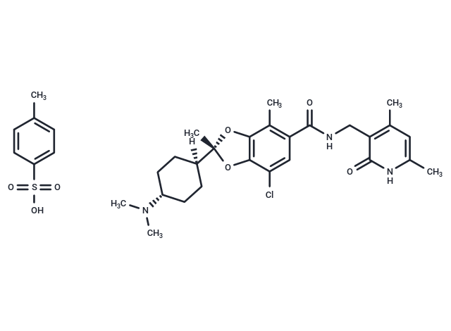 化合物 Valemetostat tosylate,Valemetostat tosylate