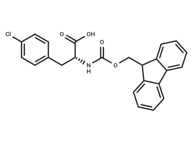 化合物 Fmoc-D-Phe(4-Cl)-OH,Fmoc-D-Phe(4-Cl)-OH