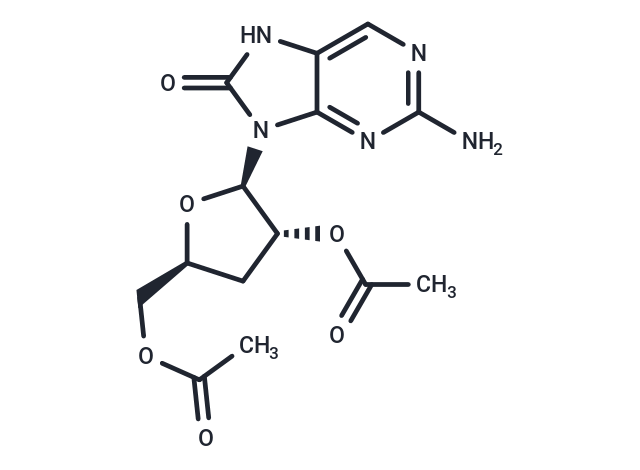 化合物 2-Amino-8-hydroxypurine-9-beta-D-(2’,5’-di-O-acetyl-3’-deoxy)riboside,2-Amino-8-hydroxypurine-9-beta-D-(2’,5’-di-O-acetyl-3’-deoxy)riboside