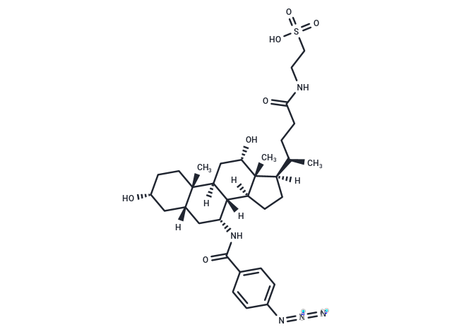 化合物 Azidobenzamidotaurocholate,Azidobenzamidotaurocholate