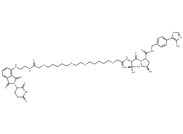 化合物 PROTAC CRBN Degrader-1,PROTAC CRBN Degrader-1