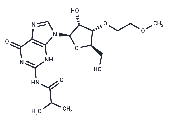 化合物 N2-iso-Butyroyl-3’-O-(methoxyethyl)guanosine,N2-iso-Butyroyl-3’-O-(methoxyethyl)guanosine