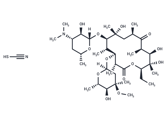 紅霉素硫氰酸鹽,Erythromycin thiocyanate