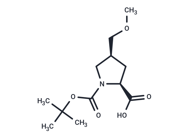 化合物 (2S,4S)-1-(tert-Butoxycarbonyl)-4-(methoxymethyl)pyrrolidine-2-carboxylic acid,(2S,4S)-1-(tert-Butoxycarbonyl)-4-(methoxymethyl)pyrrolidine-2-carboxylic acid