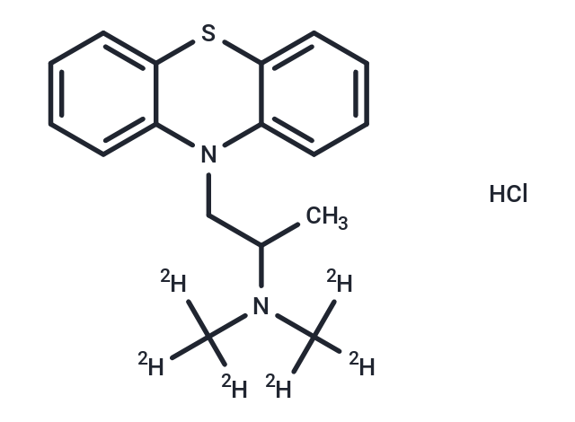 異丙嗪-d6鹽酸鹽,Promethazine-d6 Hydrochloride Salt