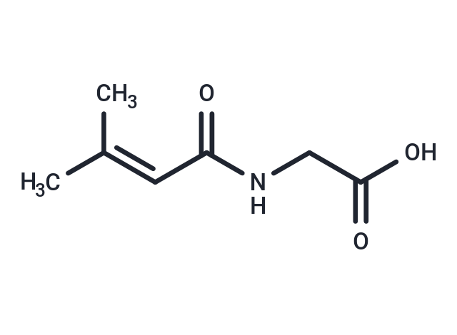 化合物 3-Methylcrotonylglycine,3-Methylcrotonylglycine