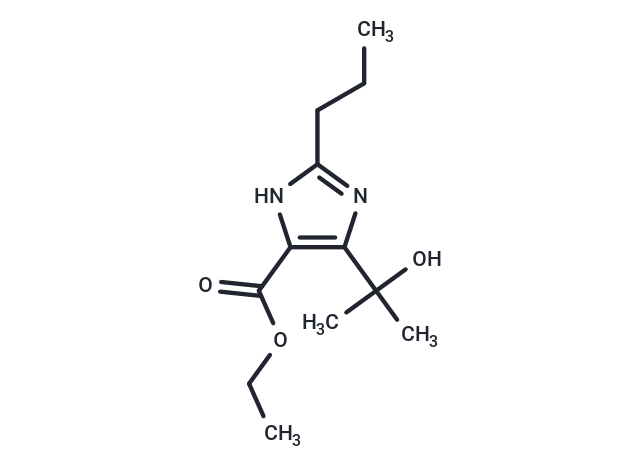 化合物 Ethyl 4-(1-hydroxy-1-methylethyl)-2-propylimidazole-5-carboxylate,Ethyl 4-(1-hydroxy-1-methylethyl)-2-propylimidazole-5-carboxylate