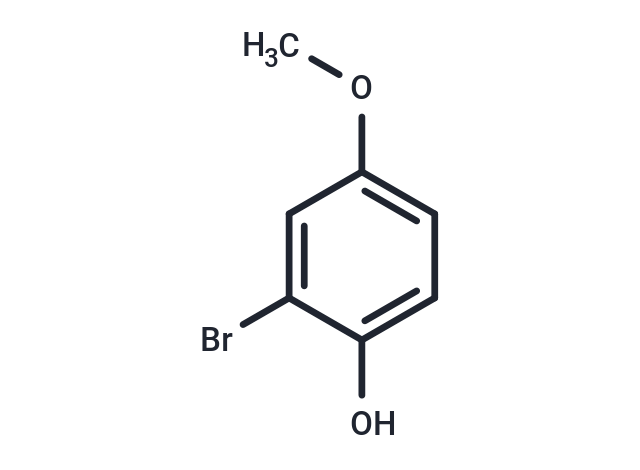 化合物 2-Bromo-4-methoxyphenol,2-Bromo-4-methoxyphenol