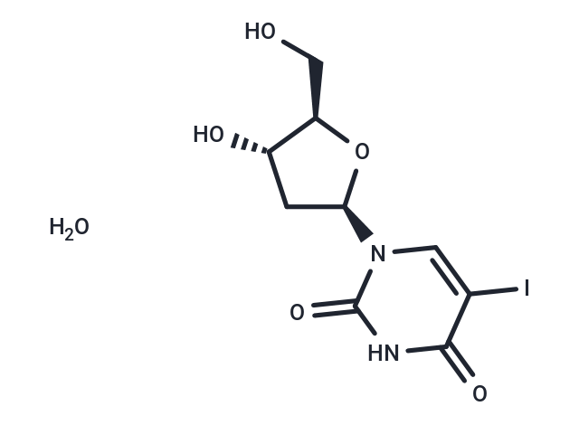 化合物 Idoxuridine hydrate,Idoxuridine hydrate