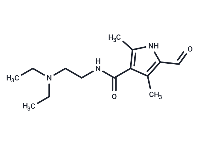 化合物 N-(2-(Diethylamino)ethyl)-5-formyl-2,4-dimethyl-1H-pyrrole-3-carboxamide,N-(2-(Diethylamino)ethyl)-5-formyl-2,4-dimethyl-1H-pyrrole-3-carboxamide