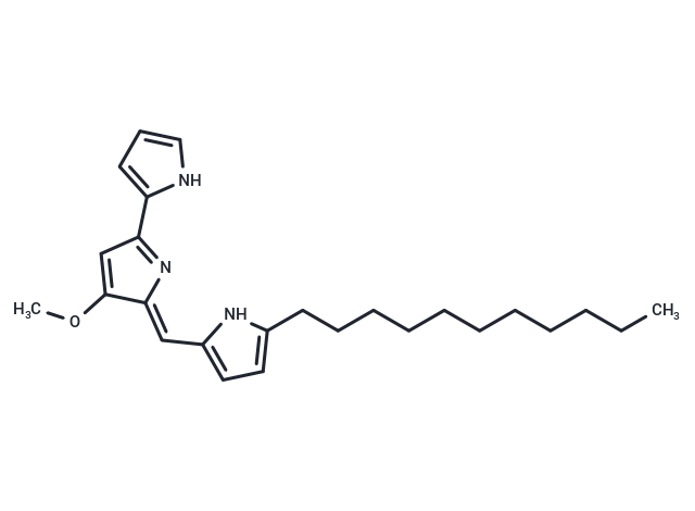 化合物 Undecylprodigiosin,Undecylprodigiosin