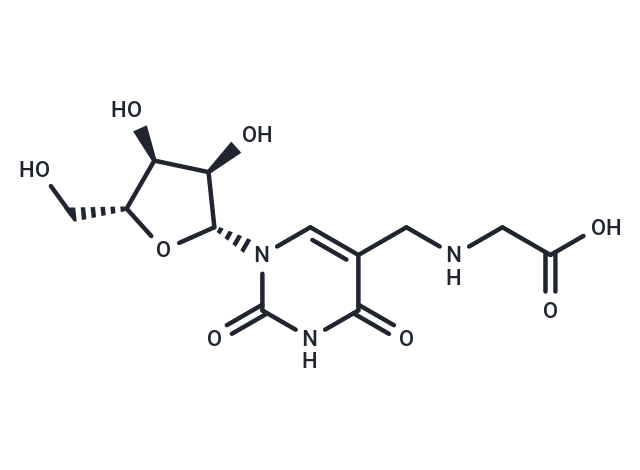 化合物 Uridine-5-methylamino ? acetic acid,Uridine-5-methylamino ? acetic acid