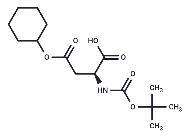 化合物 Boc-Asp(OcHx)-OH,Boc-Asp(OcHx)-OH