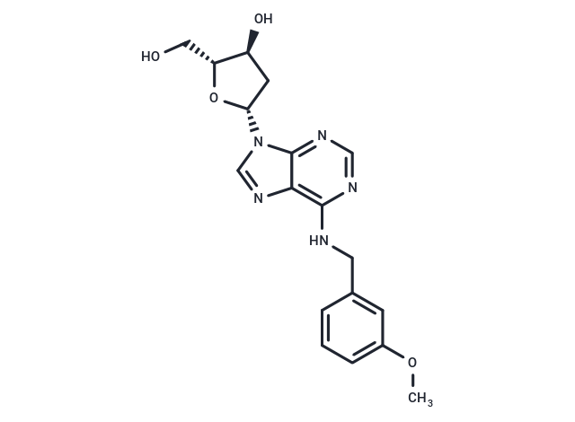 化合物 2’-Deoxy-N6-(3-methoxybenzyl)adenosine,2’-Deoxy-N6-(3-methoxybenzyl)adenosine