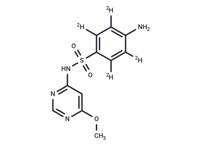 化合物 Sulfamonomethoxine-d4,Sulfamonomethoxine-d4