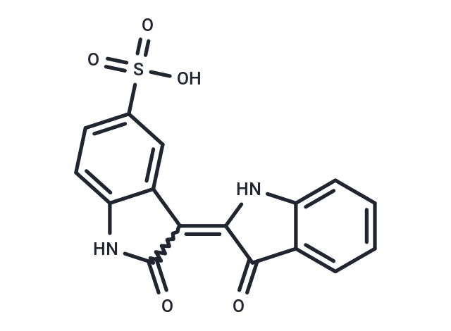 化合物 Indirubin-5-sulfonate,Indirubin-5-sulfonate