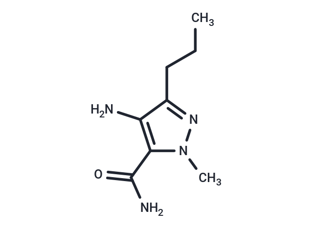 化合物 4-Amino-1-methyl-3-N-propyl-1H-pyrazole-5-carboxamide,4-Amino-1-methyl-3-N-propyl-1H-pyrazole-5-carboxamide