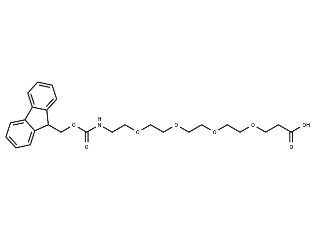 化合物 Fmoc-NH-PEG4-CH2CH2COOH,Fmoc-NH-PEG4-CH2CH2COOH