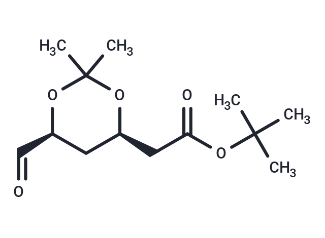 化合物 tert-Butyl (4R-cis)-6-formaldehydel-2,2-dimethyl-1,3-dioxane-4-acetate,tert-Butyl (4R-cis)-6-formaldehydel-2,2-dimethyl-1,3-dioxane-4-acetate