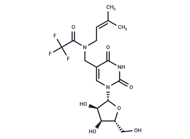 化合物 5-(N-Isopentenyl-N-trifluoroacetyl) aminomethyluridine,5-(N-Isopentenyl-N-trifluoroacetyl) aminomethyluridine