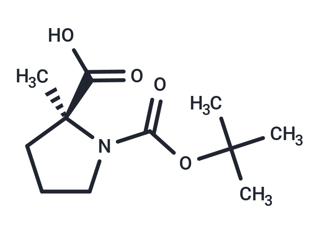 化合物 (S)-1-(tert-Butoxycarbonyl)-2-methylpyrrolidine-2-carboxylic acid,(S)-1-(tert-Butoxycarbonyl)-2-methylpyrrolidine-2-carboxylic acid