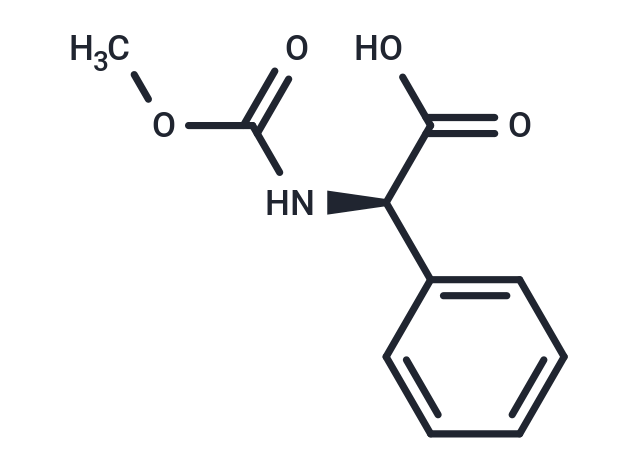 化合物 (R)-2-((Methoxycarbonyl)amino)-2-phenylacetic acid,(R)-2-((Methoxycarbonyl)amino)-2-phenylacetic acid