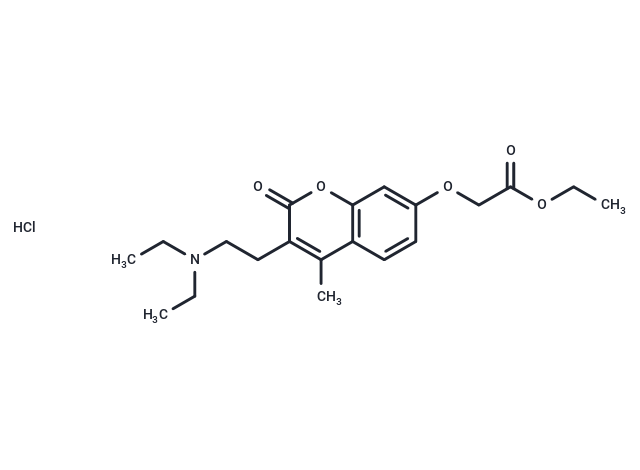 化合物 Chromonar hydrochloride,Chromonar hydrochloride