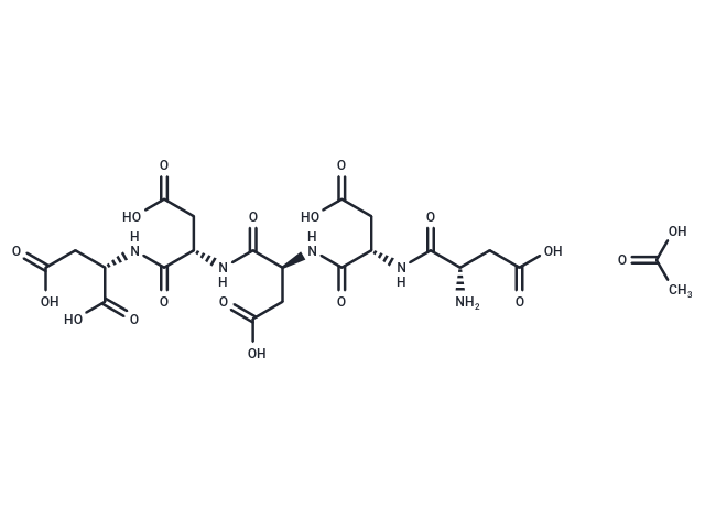 Asp-Asp-Asp-Asp-Asp 醋酸,Asp-Asp-Asp-Asp-Asp acetate