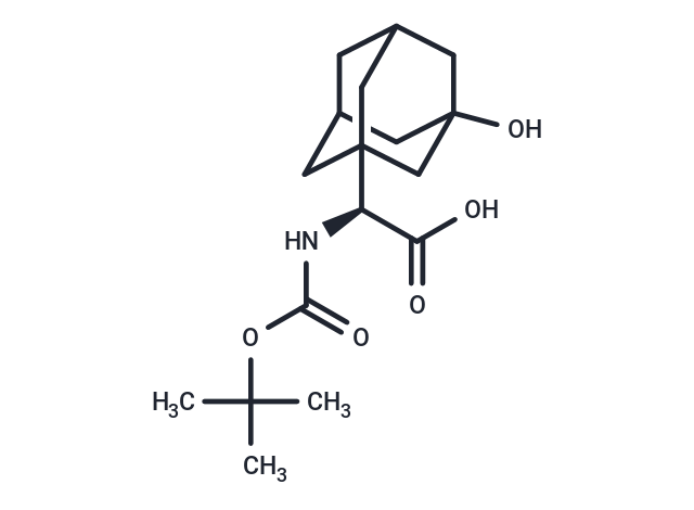 化合物 Boc-3-Hydroxy-1-adamantyl-D-glycine,Boc-3-Hydroxy-1-adamantyl-D-glycine