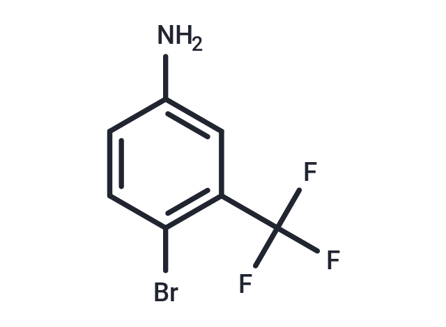 化合物 4-Bromo-3-(trifluoromethyl)aniline,4-Bromo-3-(trifluoromethyl)aniline