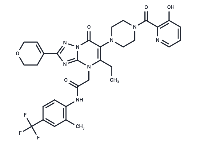 化合物 Werner syndrome RecQ helicase-IN-4,Werner syndrome RecQ helicase-IN-4