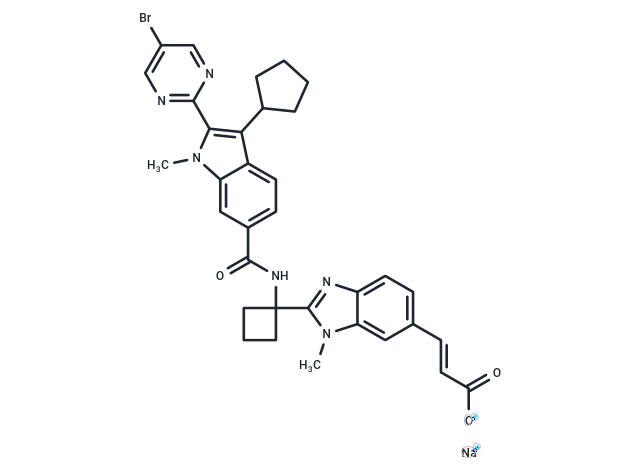 化合物 Deleobuvir sodium,Deleobuvir sodium