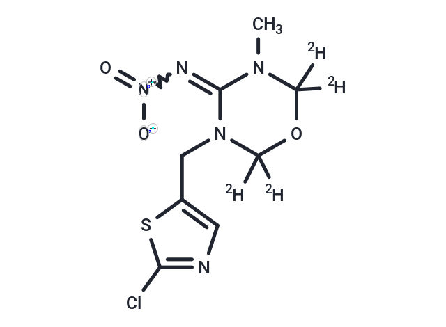 噻蟲嗪-d4,Thiamethoxam-d4 (oxadiazine-d4)